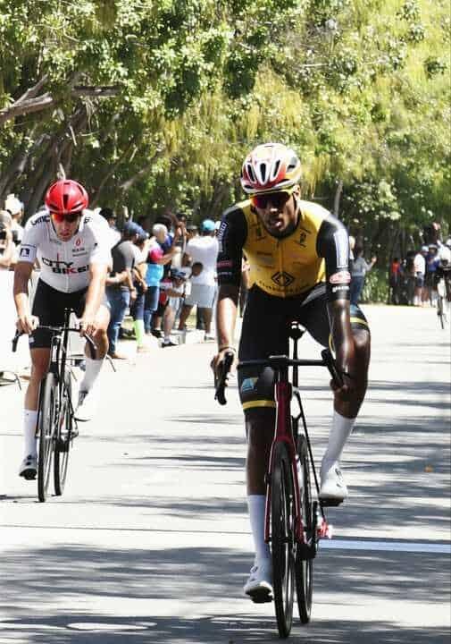 Meving Gene gana la cuarta etapa y Wilmar Paredes defiende el liderato en la Vuelta Independencia