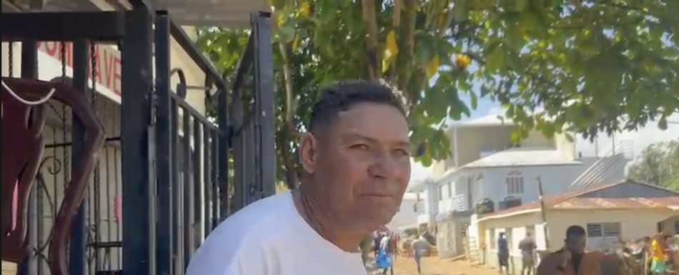 Gaspar Hernández muestra desgarradoras huellas del aluvión