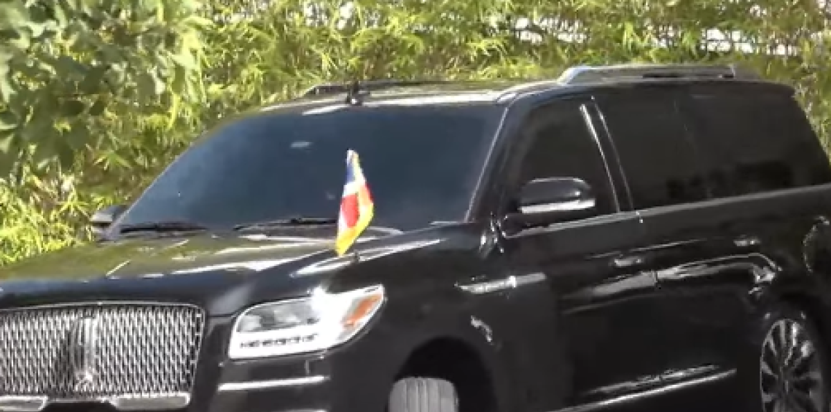 Luis Abinader ya salió hacia el Congreso Nacional para su rendición de cuentas