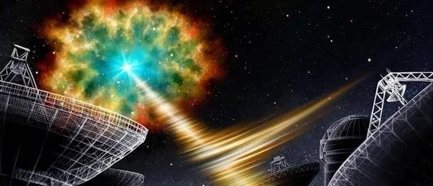 Localizan una ráfaga rápida de radio (FRB) que emite energía a 1,500 millones de años luz