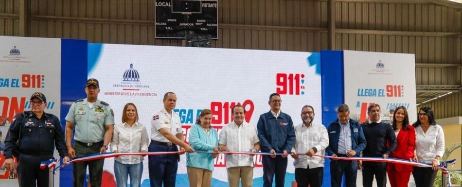 Gobierno pone en funcionamiento el Sistema 911 en Constanza y Jima Abajo