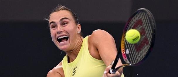 Aryna Sabalenka logra su tercera final al hilo en Brisbane previo al Abierto de Australia