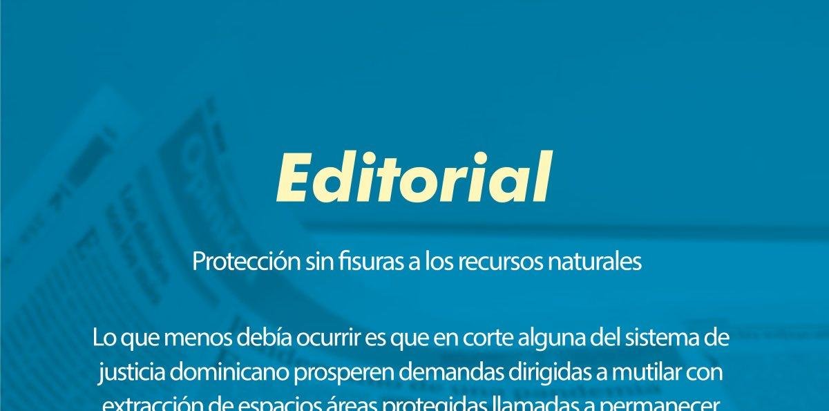 Protección sin fisuras alos recursos naturales