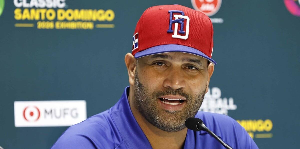 Albert Pujols favorece un nuevo estadio de béisbol; no tener el Clásico en RD "sería un fracaso"