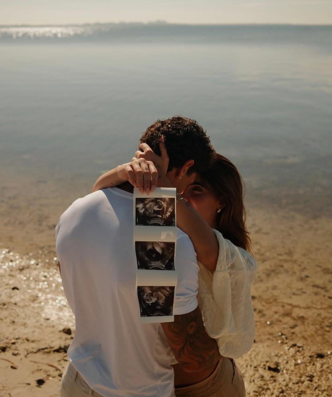 Influencer Isabella Ladera y su pareja Hugo García confirman su embarazo