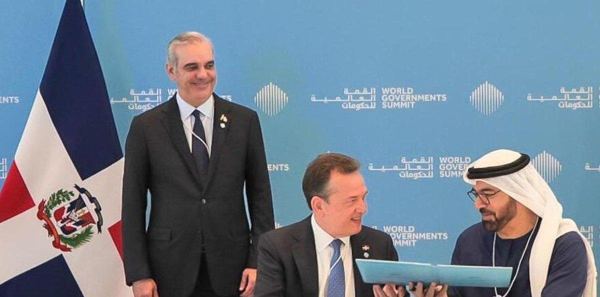 Autoridades firman carta en Dubai para celebrar Diálogo en República Dominicana