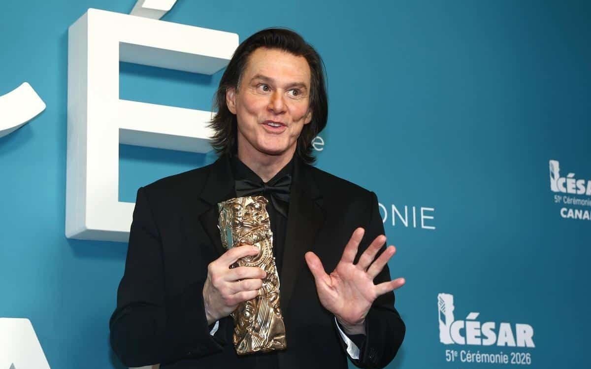 Jim Carrey recibe el César de honor: "Cada personaje que encarnas es como la arcilla del escultor"