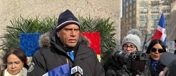 Consulado dominicano en NY rinde homenaje a Duarte con ofrenda floral