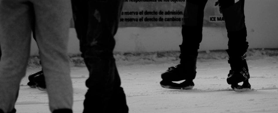 De patinar sobre el hielo
