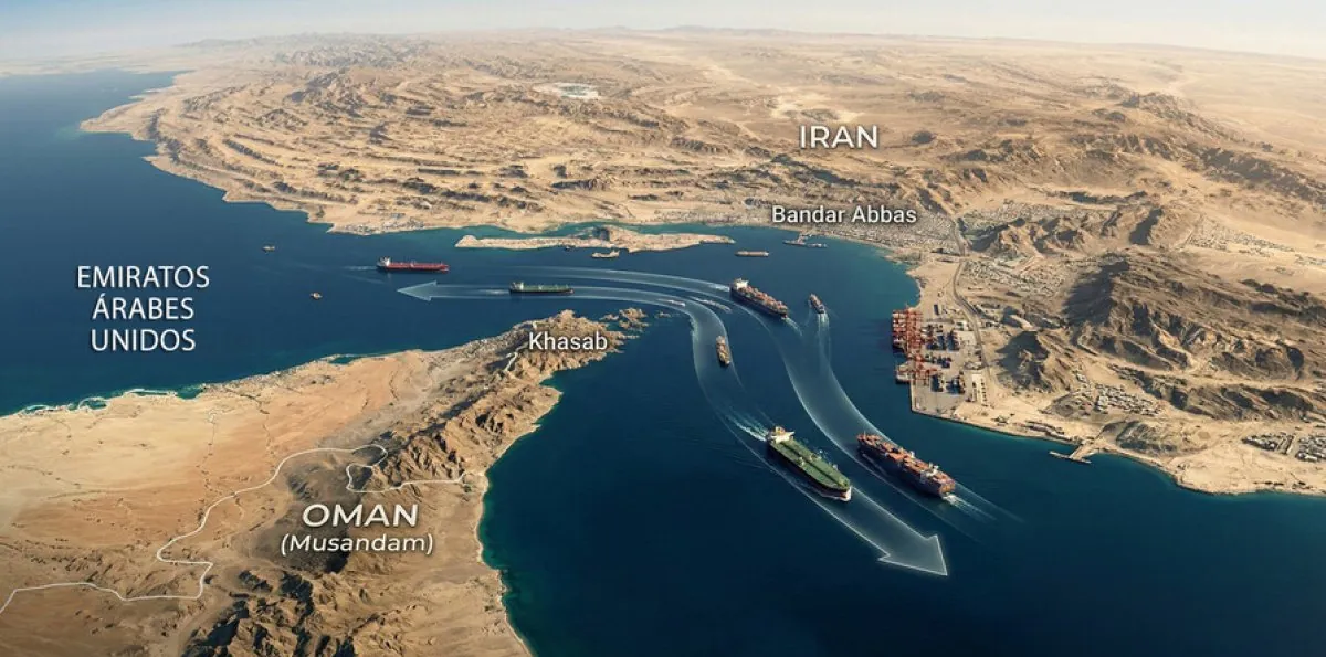 Estados Unidos confirma reapertura del estrecho de Ormuz tras acuerdo de cese al fuego