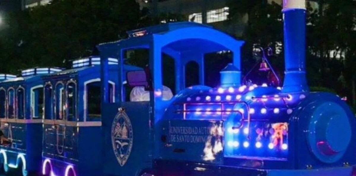 La UASD habilita un tren para facilitar la movilidad en el campus