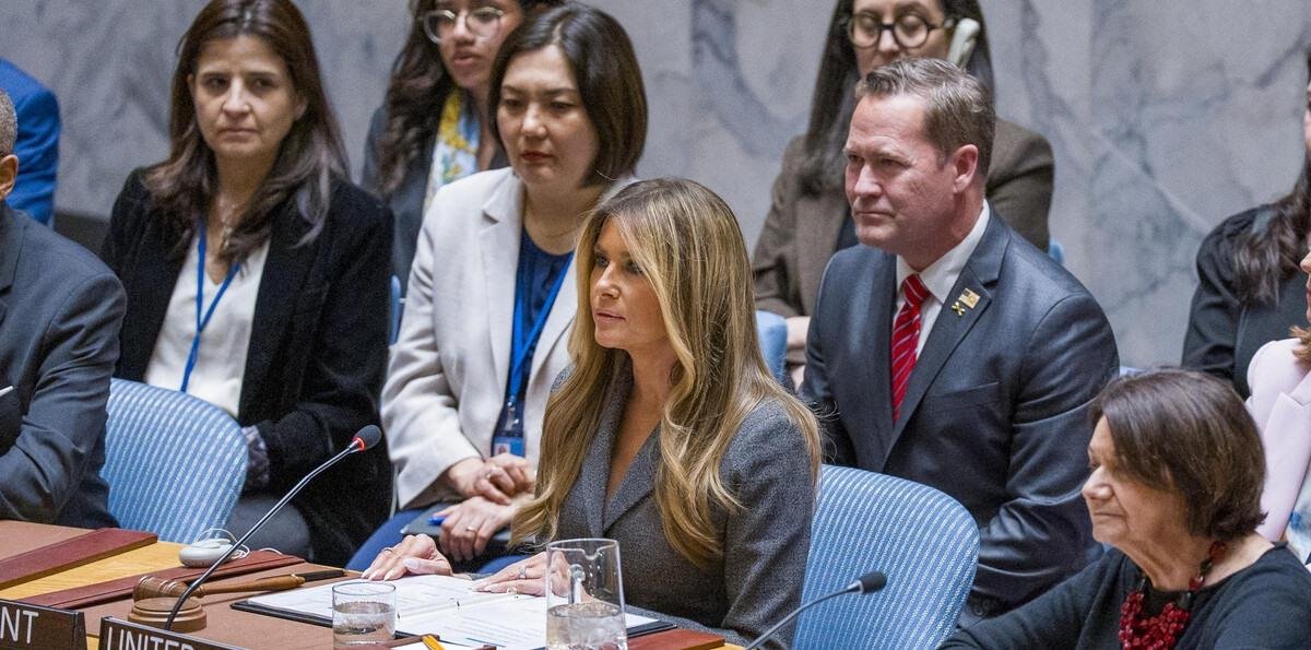 Melania Trump preside sesión sobre paz e infancia en ONU después de ataque de EE. UU. a Irán