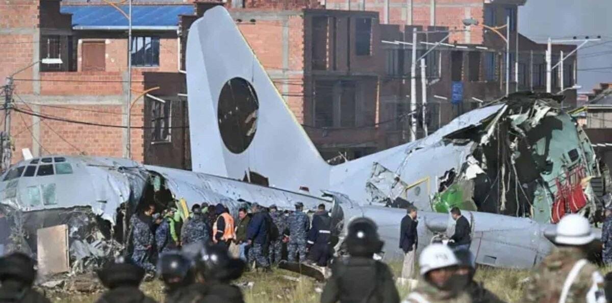 Allanamientos en Bolivia en busca de millones de billetes robados en siniestro aéreo