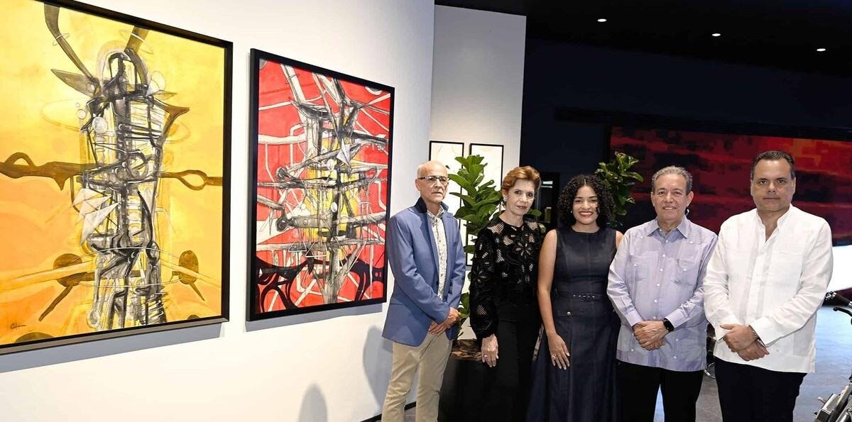 Museo Autozama Mercedes-Benz inaugura exposición "Caos & Equilibrio", del pintor Máximo Caminero