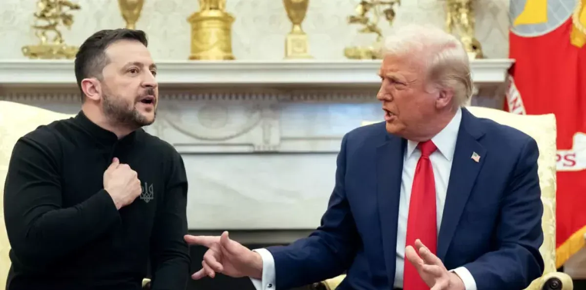 Donald Trump y Volodímir Zelenski dialogan sobre la fabricación en Ucrania de sistema de misiles Patriot