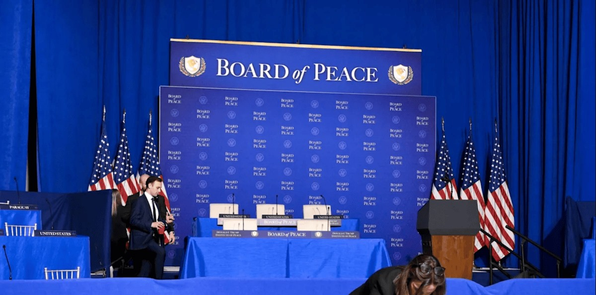 Trump recibe a representantes de más de 40 países en primera reunión de su Junta de Paz