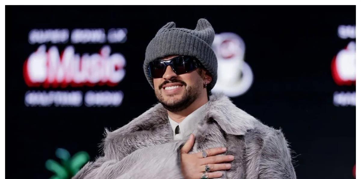 Lo que hizo Bad Bunny tras su presentación en el Super Bowl que ha generado confusión