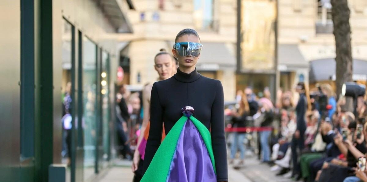 Pierre Cardin cierra la Semana de la Moda parisina,con una colección repleta de capas