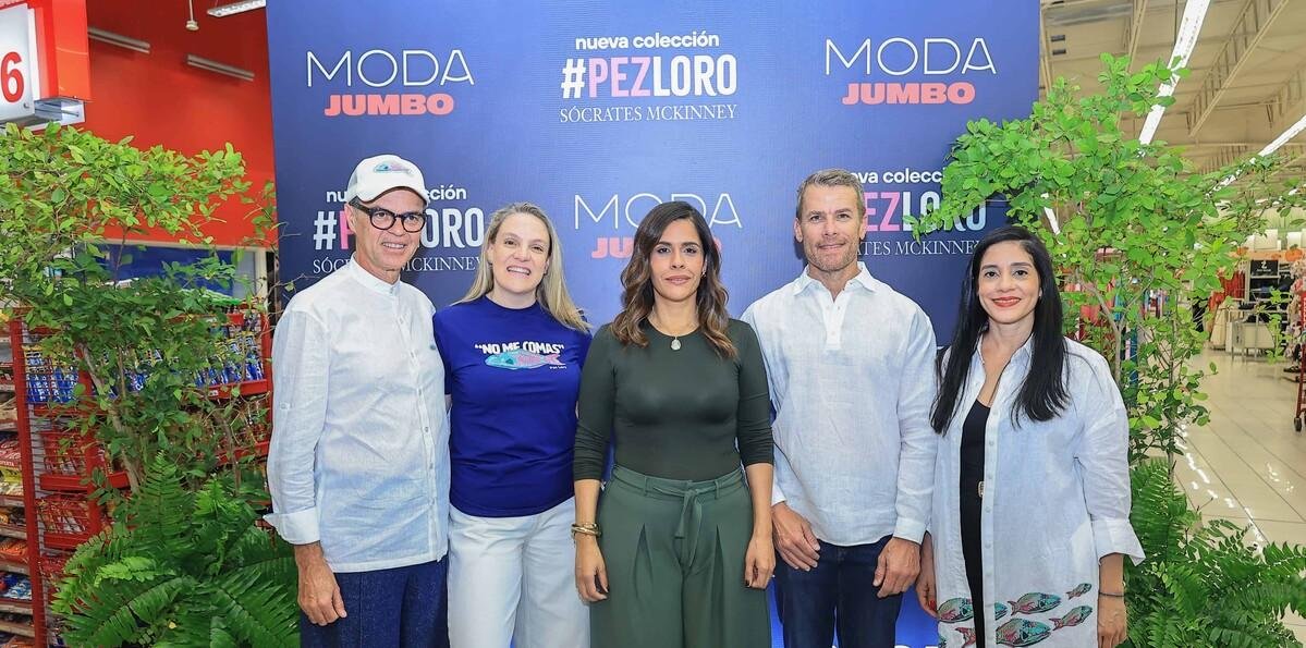 Moda Jumbo y Sócrates McKinney presentan ´Pez Loro´, una colección con propósito medioambiental