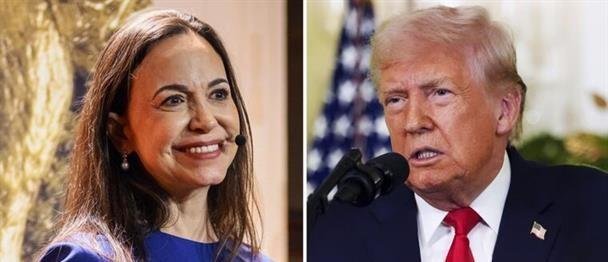 Casa Blanca: Trump mantiene opinión de que Machado no tiene apoyo para liderar Venezuela