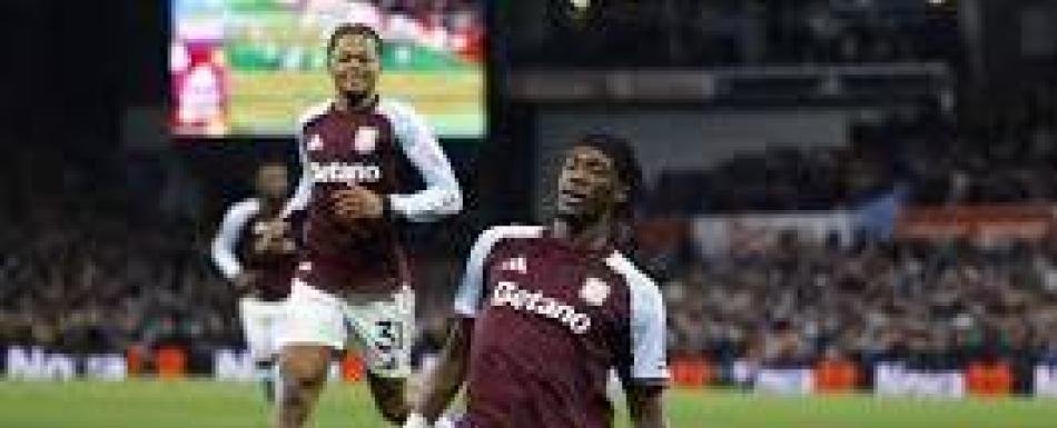 Aston Villa empata y recibe duro golpe en la disputa por el primer lugar en la Liga Premier