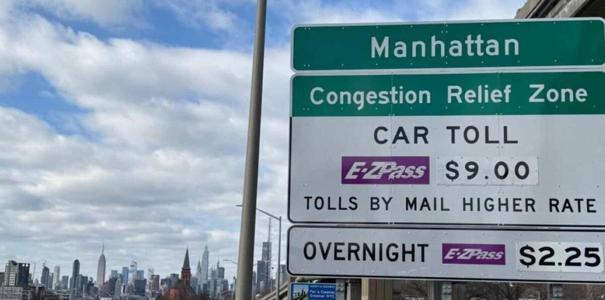 Un juez mantiene el peaje de Nueva York que la Administración de Trump intentó bloquear