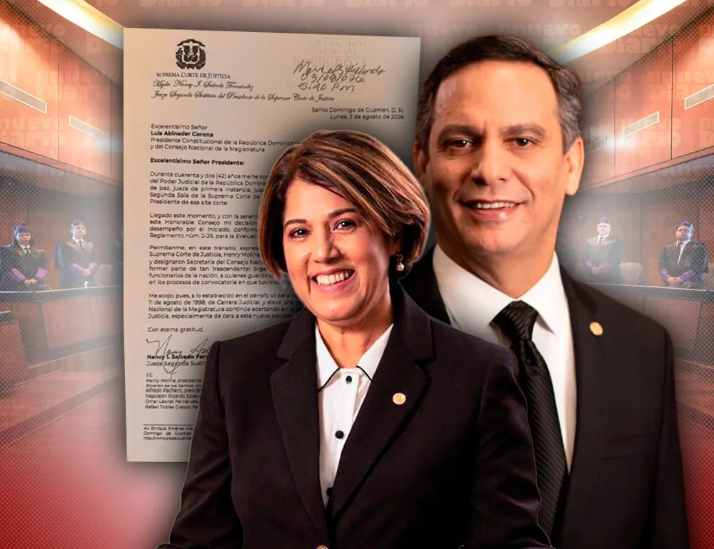 Henry Molina y Nancy Salcedo no se repostularán en SCJ; hay 2 vacantes y 9 jueces para evaluar su permanencia