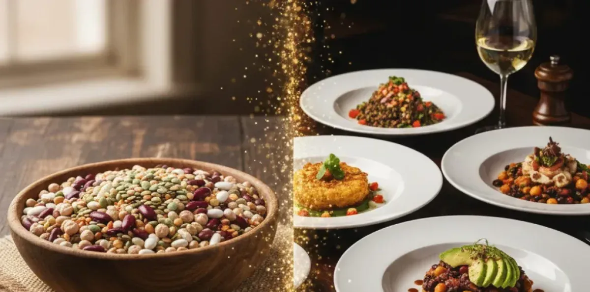 Las legumbres, de la modestia.....¡a la excelencia!