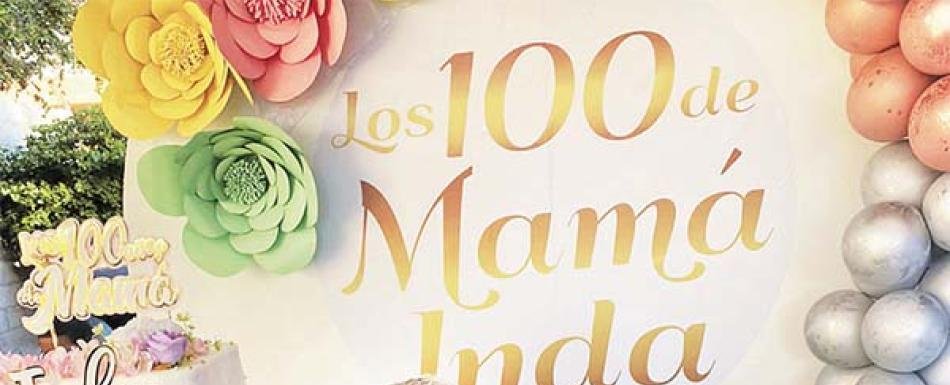 Fallece doña Inda a los 104 años; en 2022 contó a Listín Diario el secreto de su longevidad