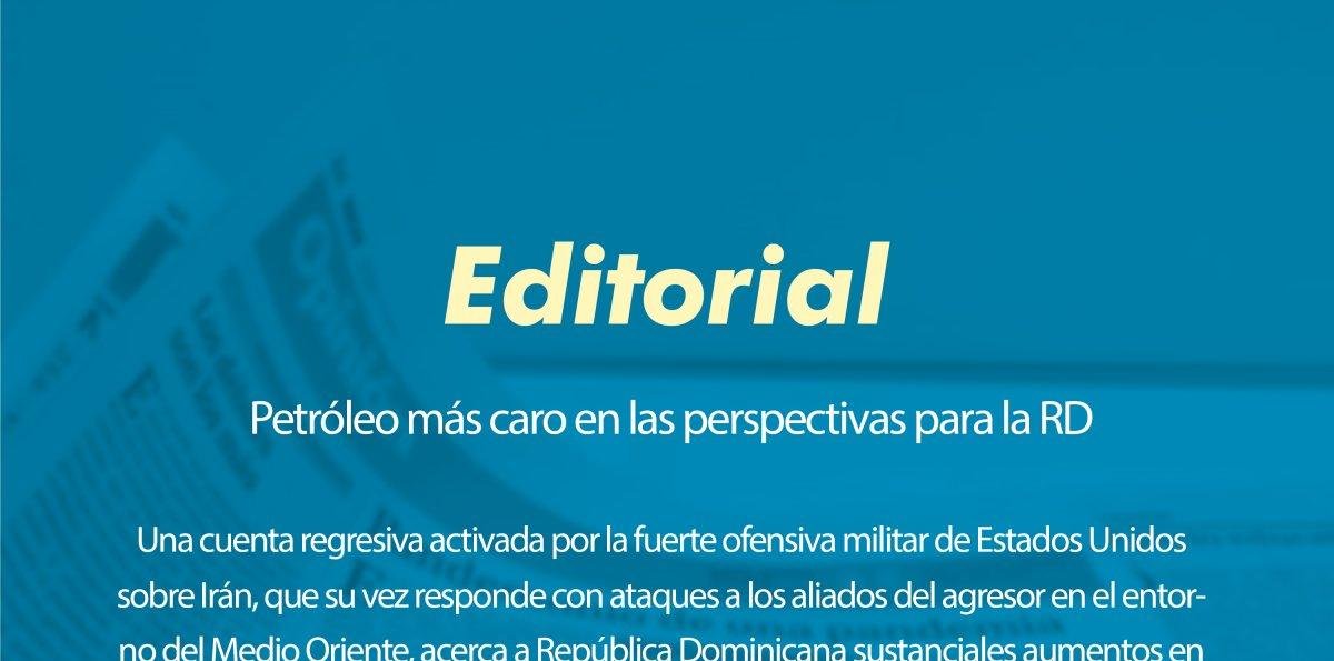 Petróleo más caro en las perspectivas para la RD