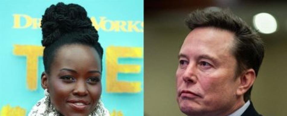 Elon Musk estalla por elección de Lupita Nyong'o como Helena de Troya: "Era rubia y de piel clara"