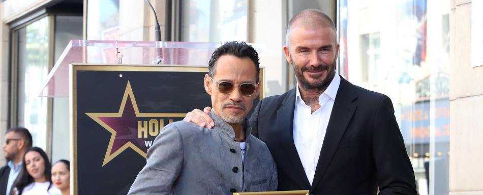Marc Anthony afirma que la versión del conflicto de la familia Beckham “no refleja la verdad”
