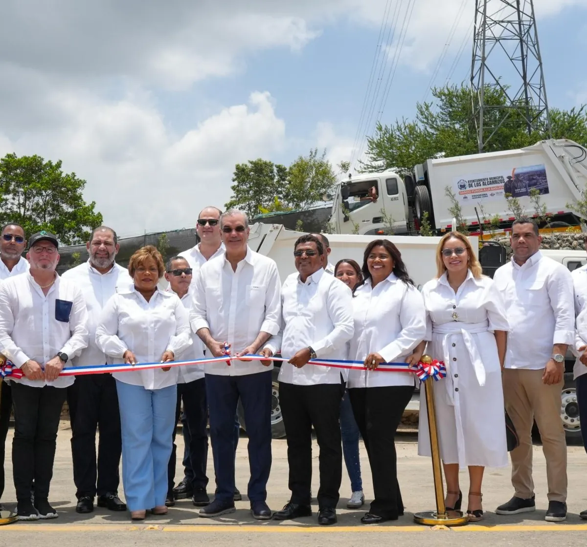 Abinader inaugura Estación de Transferencia de Residuos Sólidos para mejorar eficiencia de recolección en Los Alcarrizos