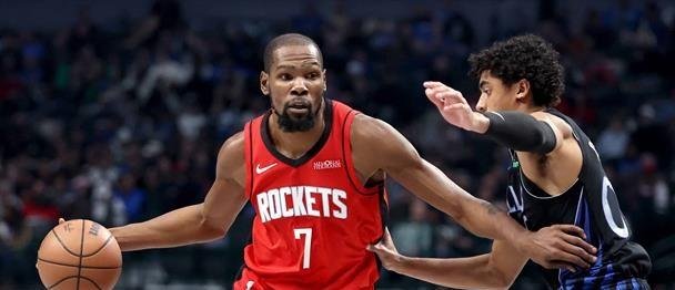 Resumen NBA: Kevin Durant anota 32 puntos, Rockets frenan a los Pistons