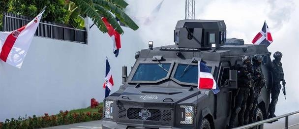 Conoce el Furia VBD-1, el primer vehículo blindado de fabricación dominicana