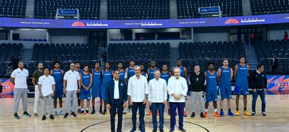 Presidente Abinader inaugura la remodelada Arena Banreservas Virgilio Travieso Soto
