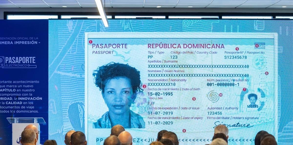 El pasaporte electrónico estará disponible para la diáspora dominicana a partir de agosto