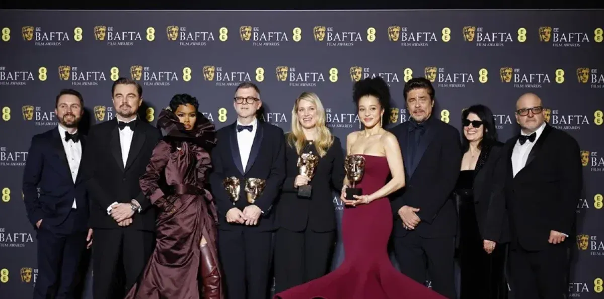 BAFTA 2026: ‘Una batalla tras otra' se consagra con seis premios en una gala marcada por la realeza