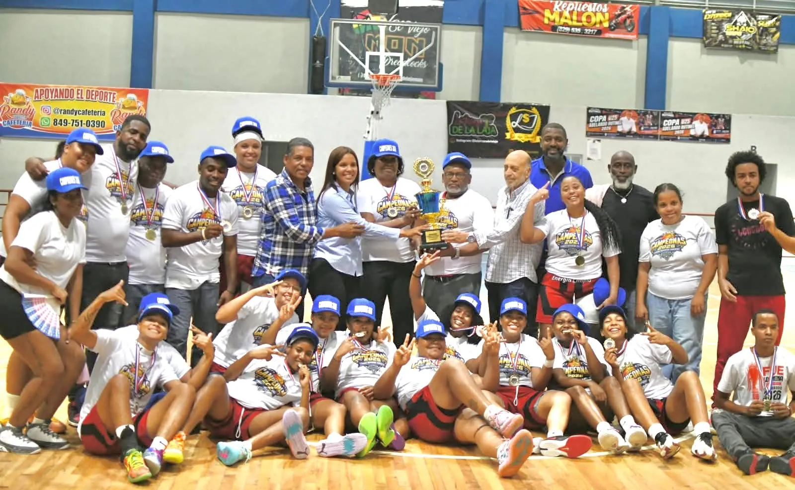 Los Mina conquista título del TBS Femenino Santo Domingo