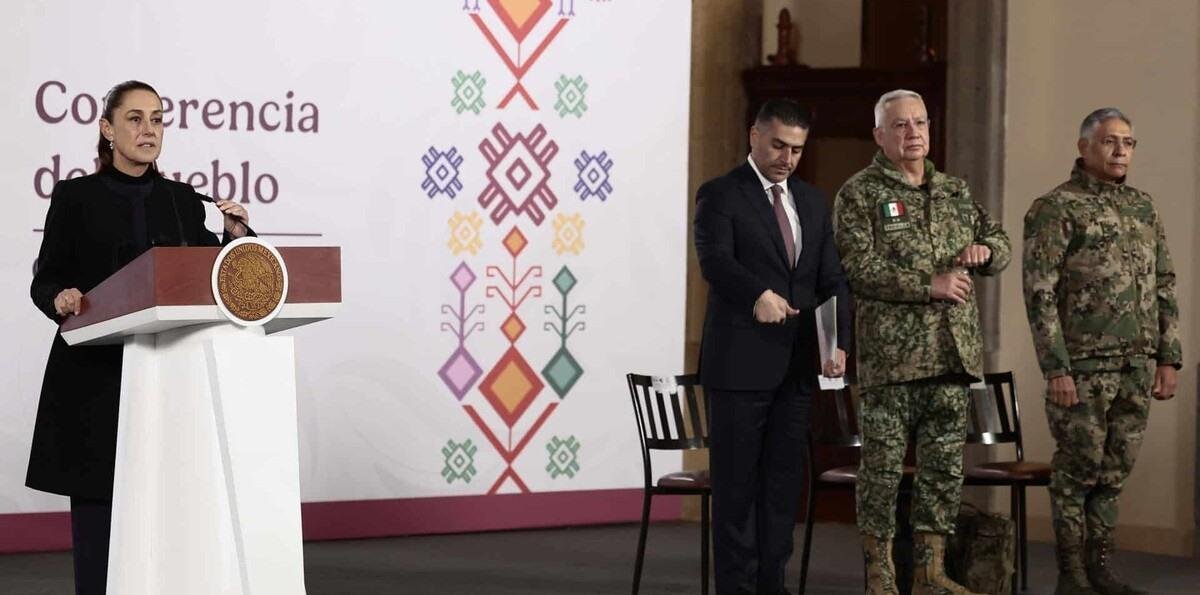 Sheinbaum asegura México despierta con "más tranquilidad" tras jornada violenta