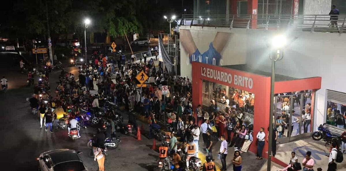 Apagón: línea 2 del metro solo funciona hasta la estación Eduardo Brito