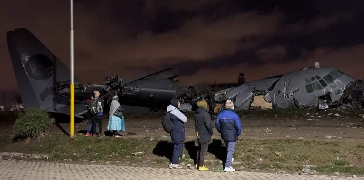 Piloto de avión accidentado en Bolivia declara que pista de aterrizaje estaba congelada