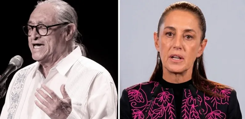Presidenta de México lamenta fallecimiento de Palomares