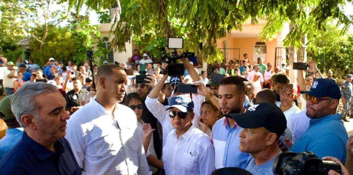 Presidente dispone ayuda afectados en Gaspar Hernández