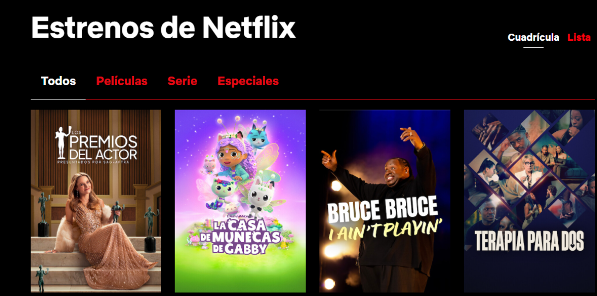 Estrenos de Netflix en marzo 2026: lista completa por fecha