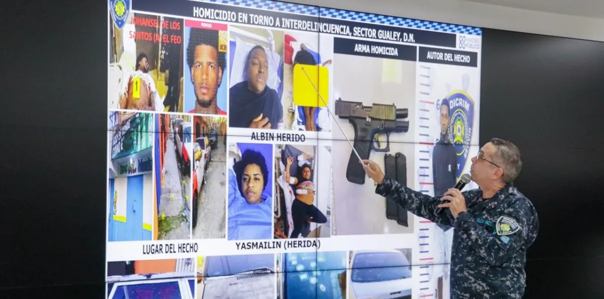 La Policía apresa a "Bigote" por tiroteo en Gualey; ocupa arma de fuego utilizada en el hecho