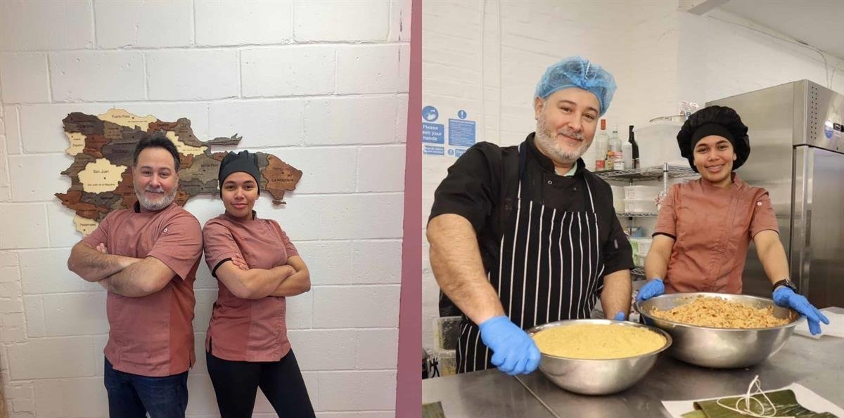 Luisa Sosa y José Casasnovas, la dupla que pone su sello al bizcocho dominicano en Londres