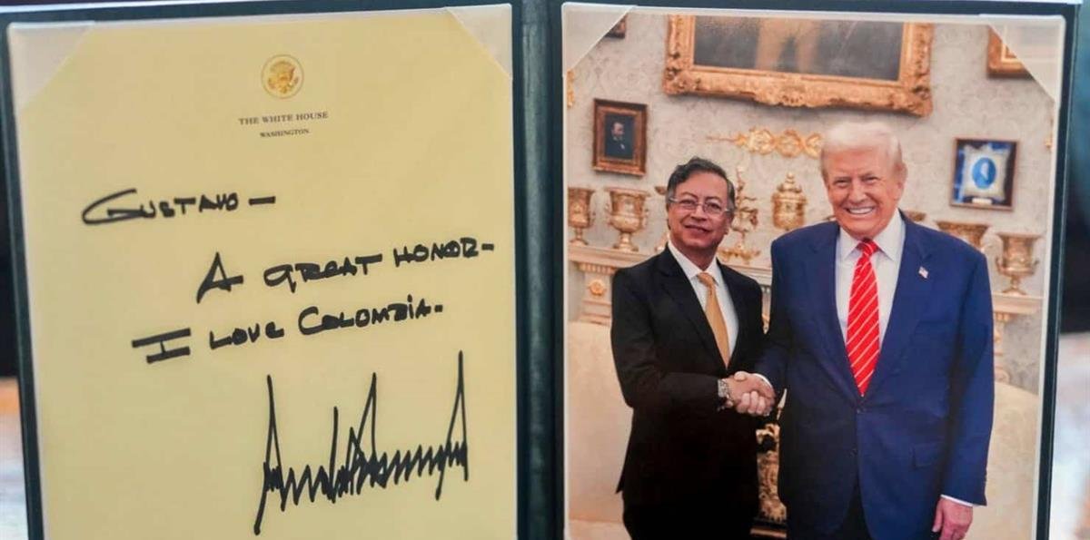 Trump recibe a Petro en la Casa Blanca para un borrón y cuenta nueva