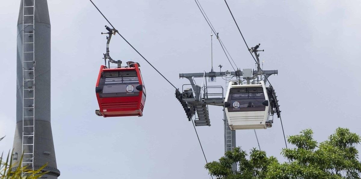Paralizada este martes la línea 1 del Teleférico de Santo Domingo por fallas en sistema de socorro