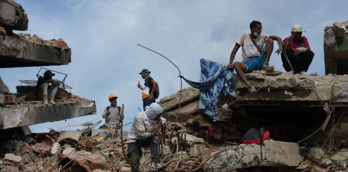 A 5,546 sube cifra muertes por los sismos Venezuela